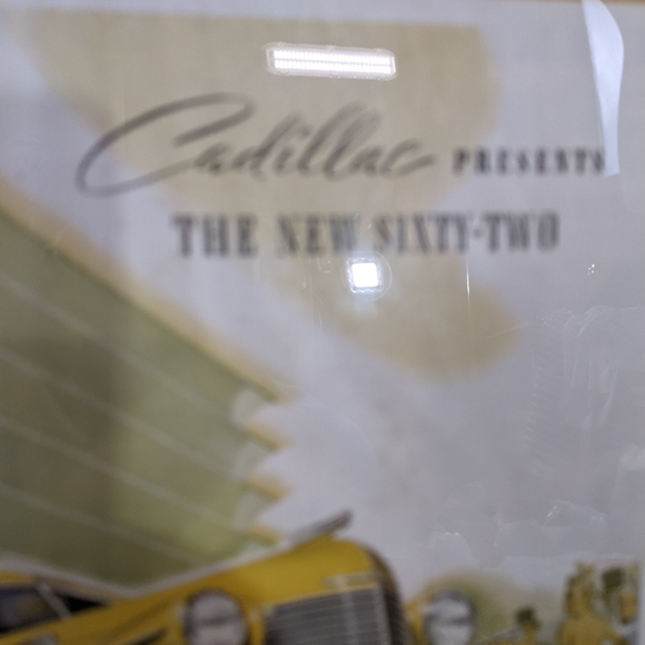 Cadillac picture 1962 silver frame yellow car - Picture 7 of 16